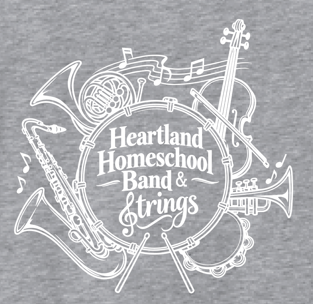 Heartland Band & Strings Hooded Sweatshirt (heather)