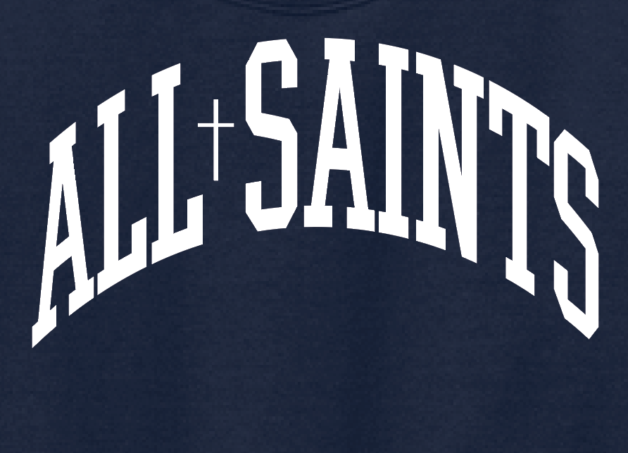 ASCS "Arch" Design Gildan Crewneck Sweatshirt (navy)