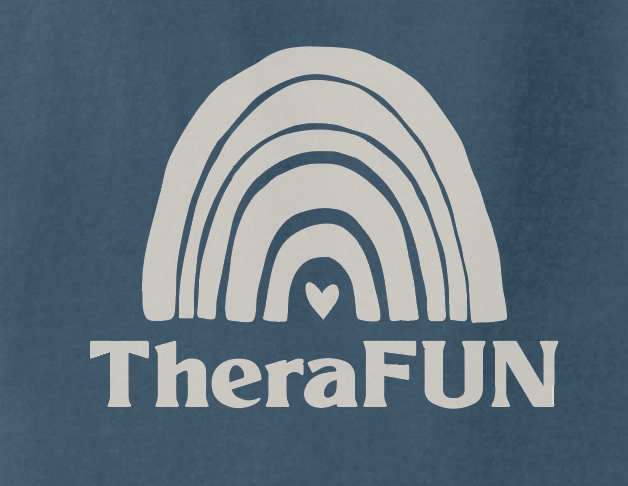 TheraFun "Logo" Design S/S Comfort Colors T-shirt (midnight)(1c)
