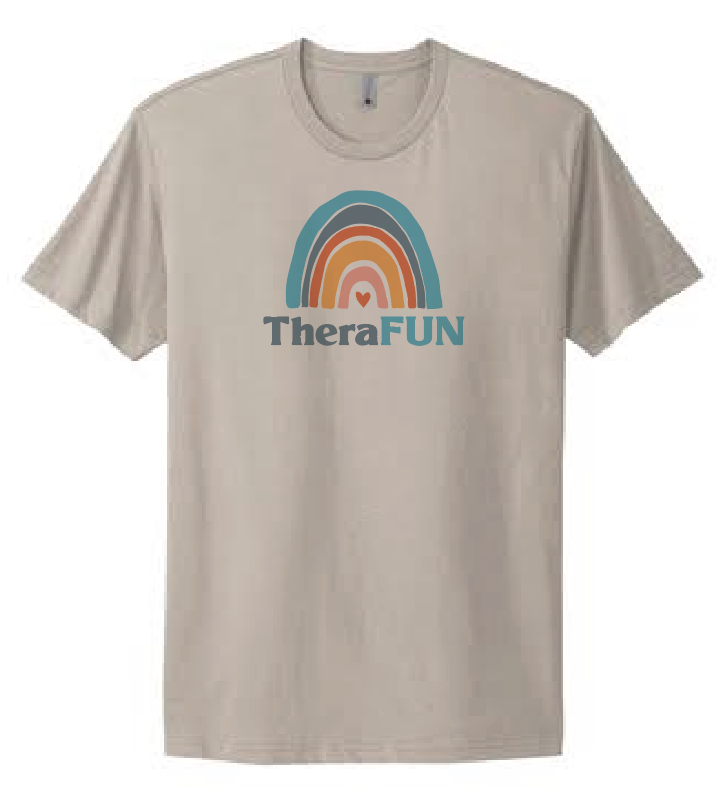 TheraFun "Logo" Design S/S T-shirt (sand)(reg)