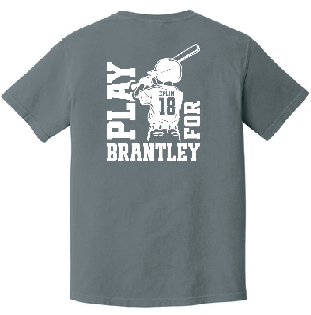 Team Brantley (Option 1) Comfort Colors S/S T-shirt (granite)