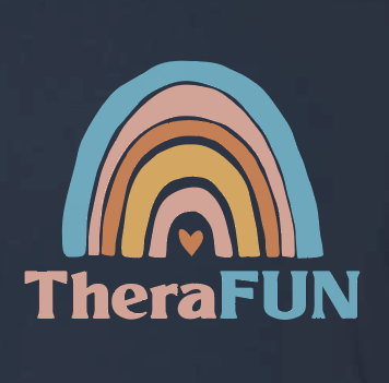 TheraFun "Logo" Design S/S T-shirt (navy)