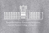 Transformative Tutoring "Collings Hall" S/S V-neck T-shirt (2 color options)