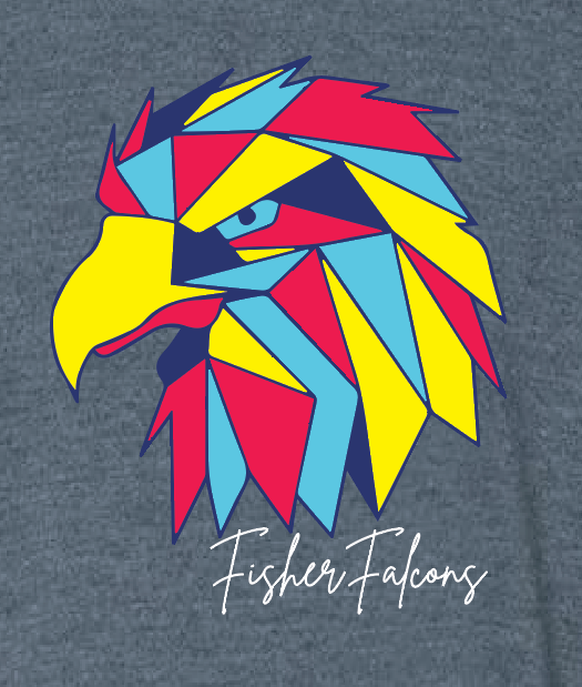 Fisher "Prism Falcon" Design Soft S/S V-neck T-shirt