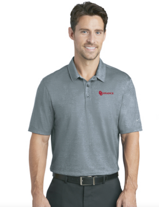Price College Division of Finance Crosshatch Polo (unisex)
