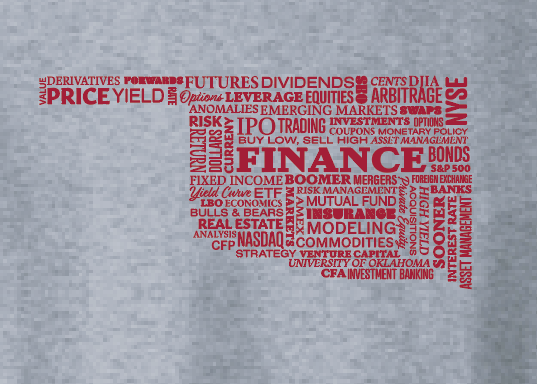Price College Division of Finance L/S T-shirt (3 color options)
