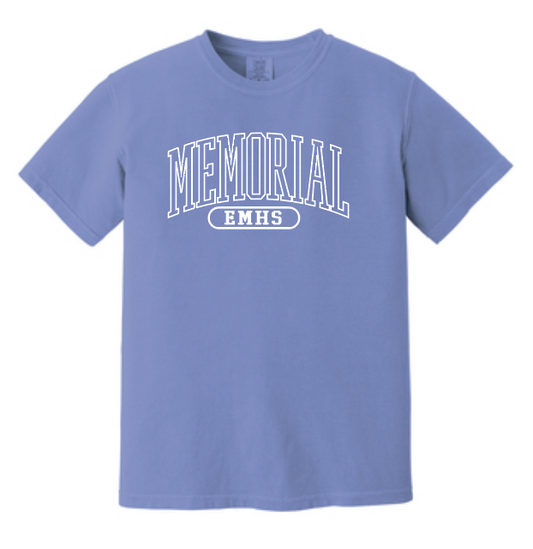 EMHS "Athletic Arch" Design S/S T-shirt (violet)