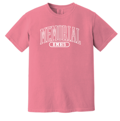 EMHS "Athletic Arch" Design S/S T-shirt (crunchberry)