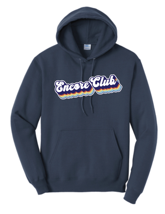 Heritage Hall "Encore Club" Design Hooded Sweatshirt (2 color options)