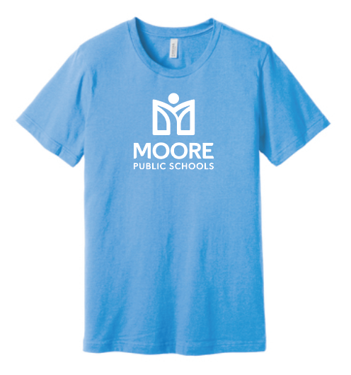 Moore Public Schools "New Logo" Design S/S T-shirt