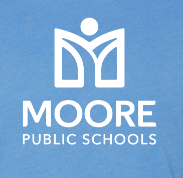 Moore Public Schools "New Logo" Design L/S T-shirt