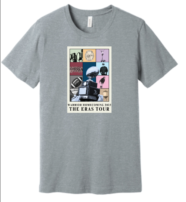 Washington HOCO "Eras Tour" Design S/S T-shirt (grey)