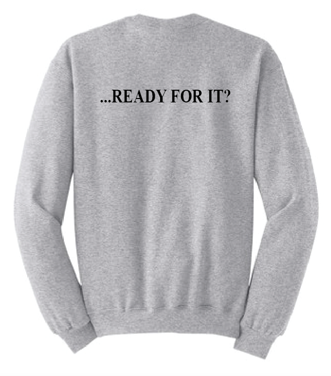 Washington HOCO "Eras Tour" Design Crewneck Sweatshirt (grey)