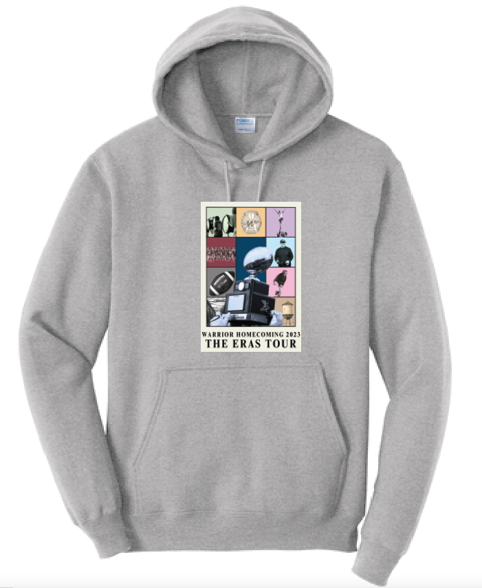 Washington HOCO "Eras Tour" Design Hooded Sweatshirt (grey)