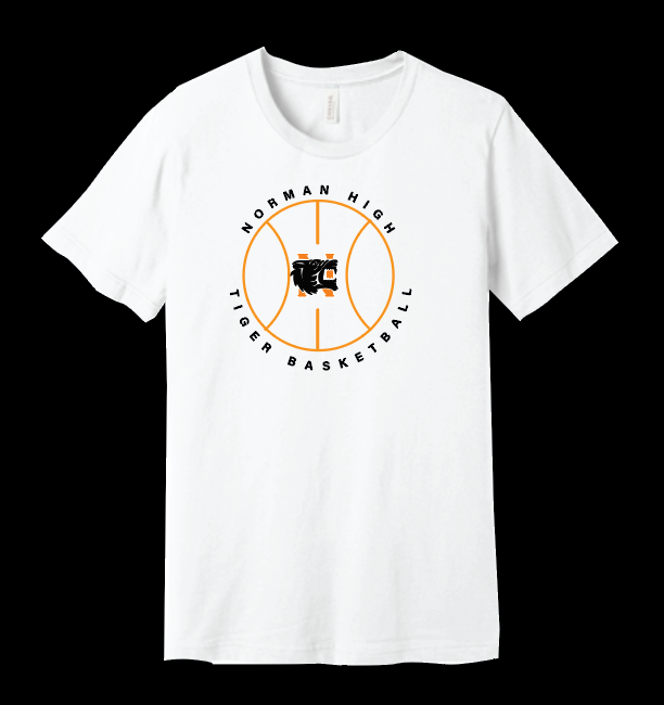 NHS Basketball "Logo Ball" Design S/S T-shirt