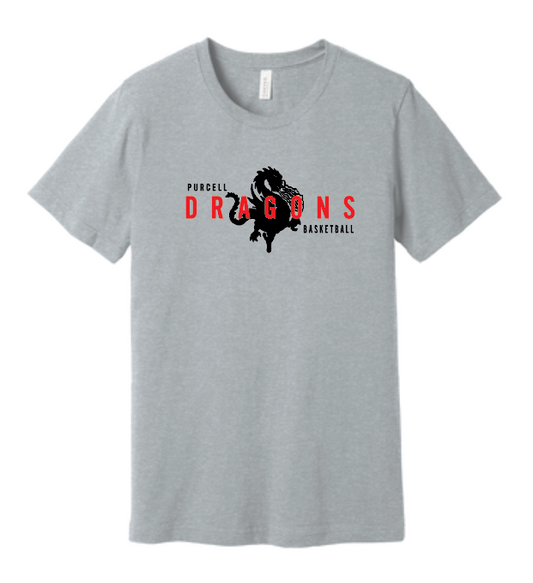 Purcell Basketball "Dragons" Design S/S T-shirt