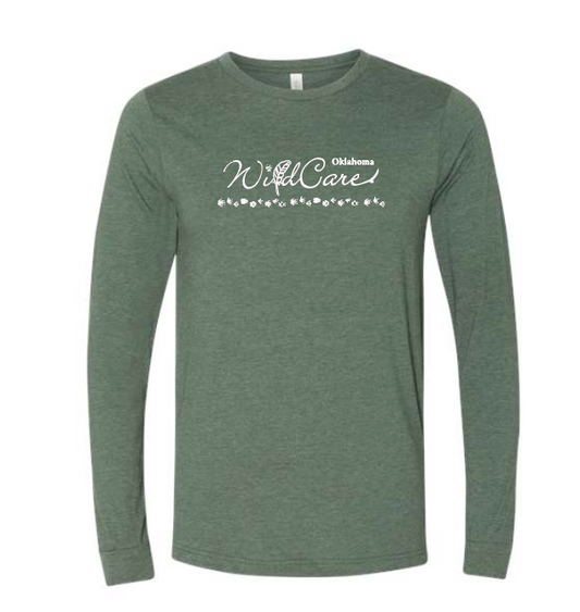 Wildcare Oklahoma "Logo" Design Soft L/S T-shirt (forest)