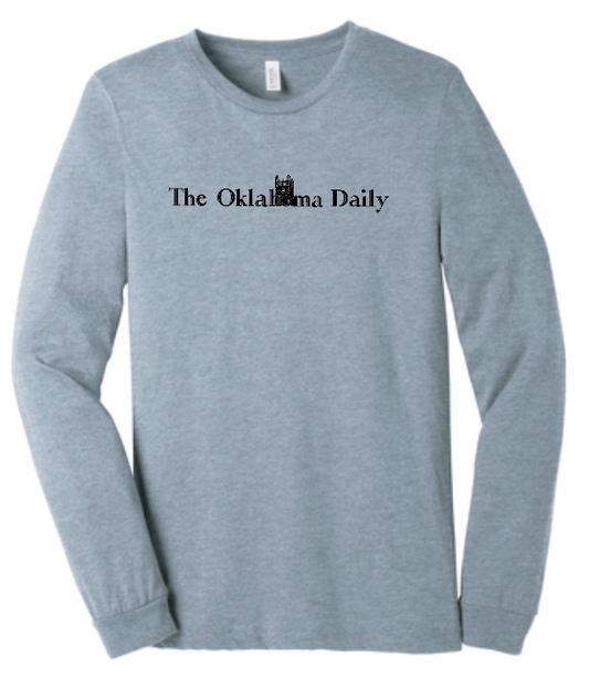 OU Daily "Vintage Logo" Design L/S T-shirt (3 color options)