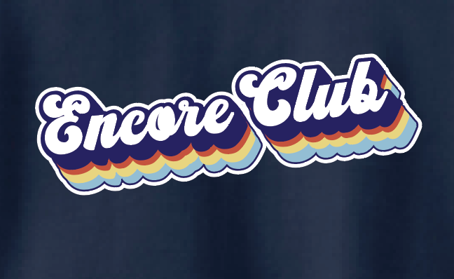 Heritage Hall "Encore Club" Design Crewneck Sweatshirt (2 color options)