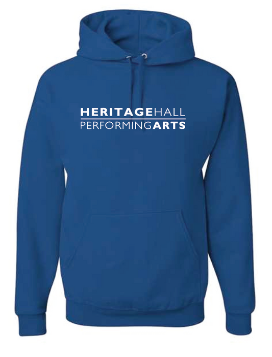 Heritage Hall "Performing Arts" Design Hooded Sweatshirt (3 color options)