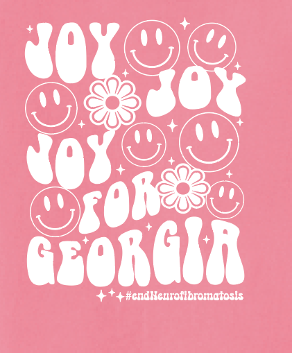 Joy for Georgia Short Sleeve T-shirt (adult)(crunchberry)