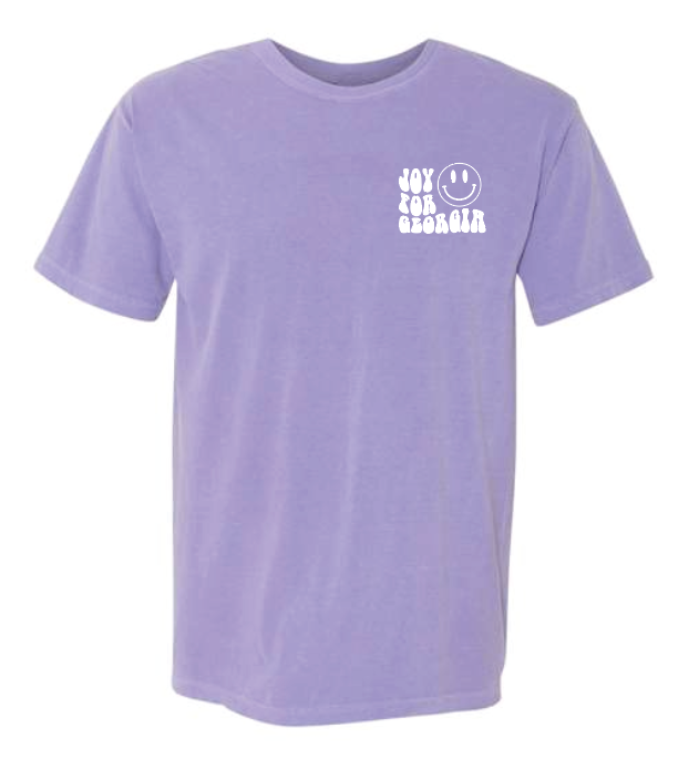 Joy for Georgia Short Sleeve T-shirt (youth)(violet)