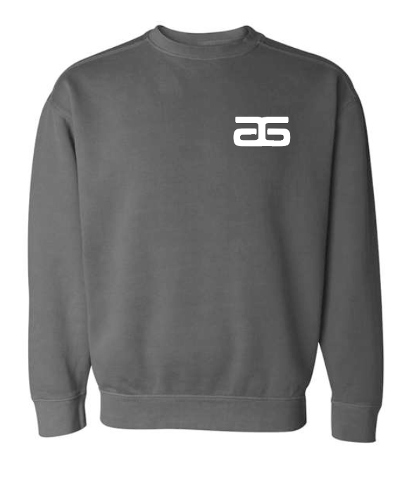 Alpha Gymnastics "Team Alpha" Design CC Crewneck Sweatshirt (grey)