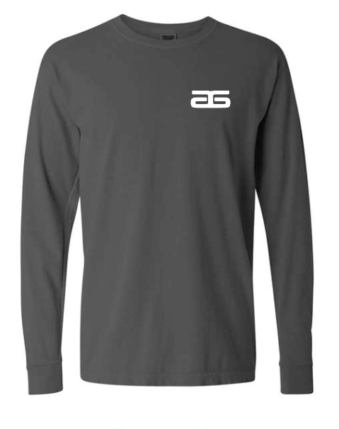 Alpha Gymnastics "Team Alpha" Design L/S T-shirt (dark grey)
