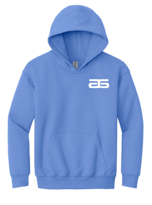 Alpha Gymnastics "Team Alpha" Design Hooded Sweatshirt (blue)