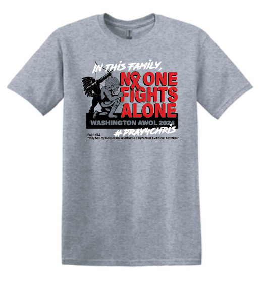 Washington AWOL "No One Fights Alone" S/S T-shirt