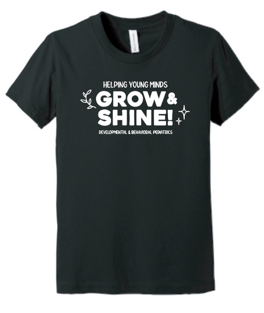DBP "Grow & Shine" Design S/S T-shirt (black)