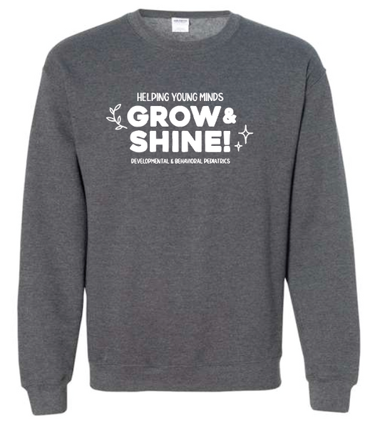 DBP "Grow & Shine" Design Crewneck Sweatshirt (heather)