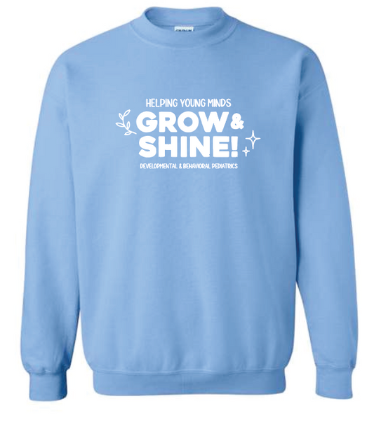 DBP "Grow & Shine" Design Crewneck Sweatshirt (blue)