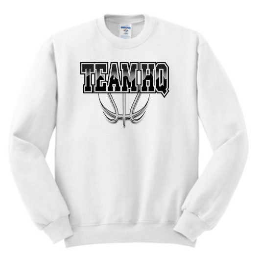 Team HQ Basketball "Chrome" Crewneck Sweatshirt