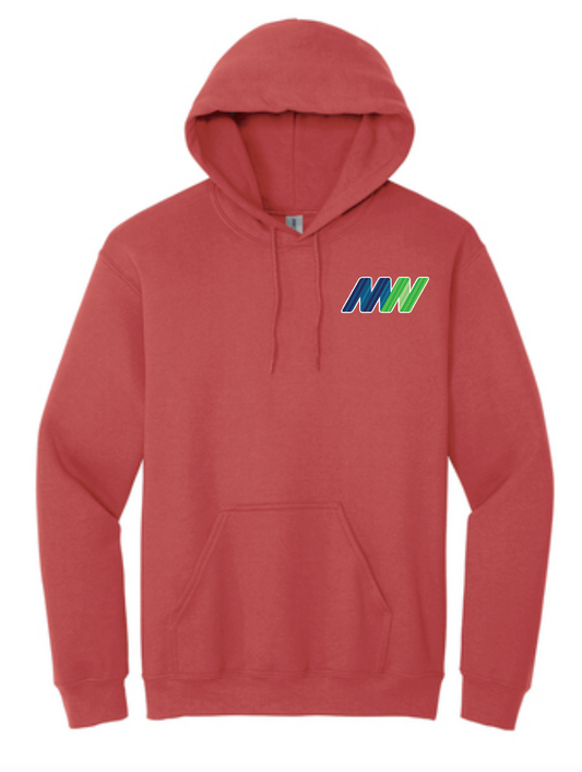 MNTC Automotive Services Hooded Sweatshirt (red)