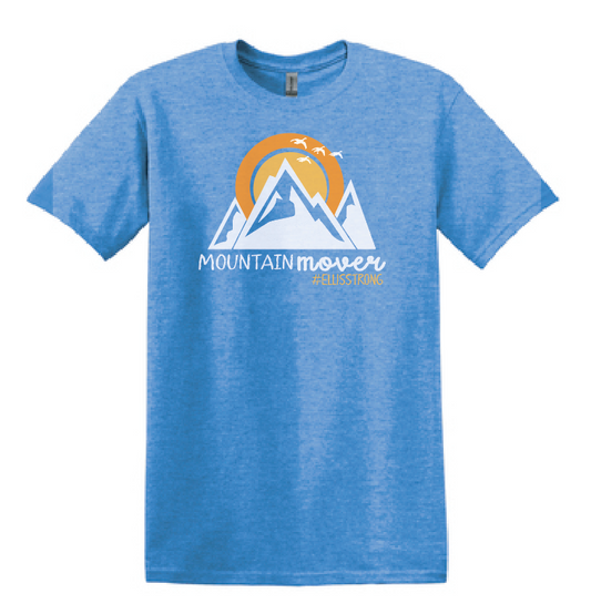 Ellis Strong "Mountain Mover" Design S/S T-shirt (royal)