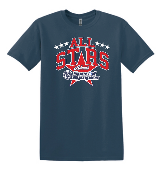 Adams Special Olympics "All Stars" Design S/S T-shirt