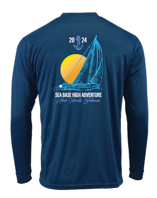 Boy Scouts Troop 234 "Sea Base" Design L/S T-shirt