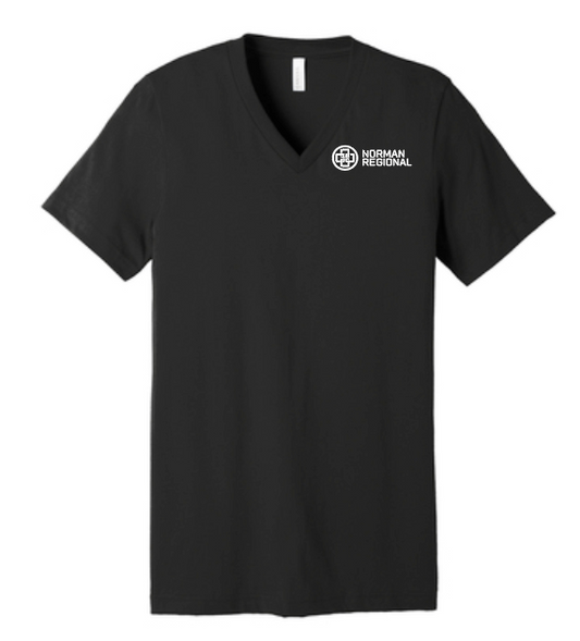 NRH NICU/TeamBirth "Kenough" Design S/S V-neck T-shirt (black)
