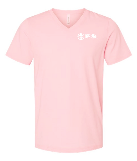 NRH NICU/TeamBirth "Kenough" Design S/S V-neck T-shirt (pink)
