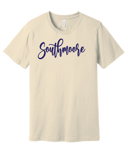 Southmoore Band "Script" Design S/S T-shirt (natural)