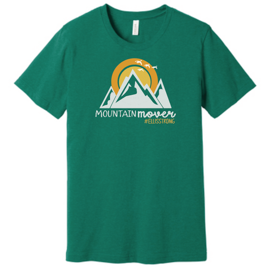 Ellis Strong "Mountain Mover" Design S/S T-shirt (green)