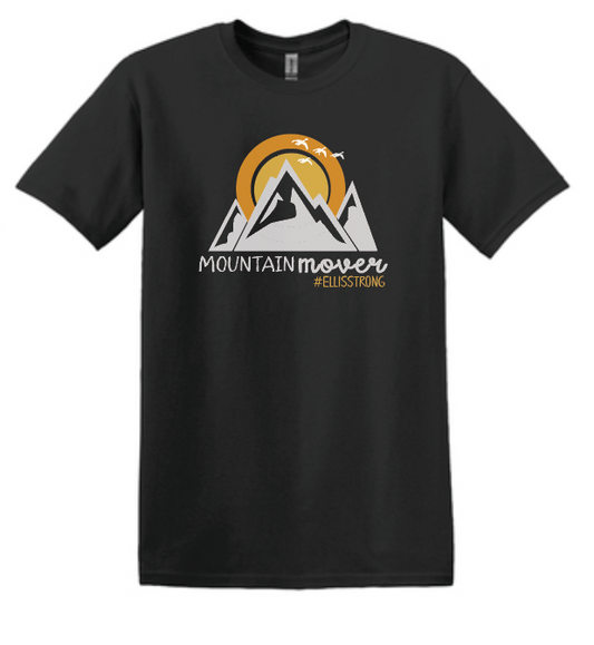 Ellis Strong "Mountain Mover" Design S/S T-shirt (black)