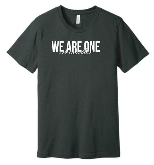 COCMHC "We are One" Design S/S T-shirt (black)