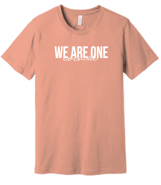 COCMHC "We are One" Design S/S T-shirt (sunset)