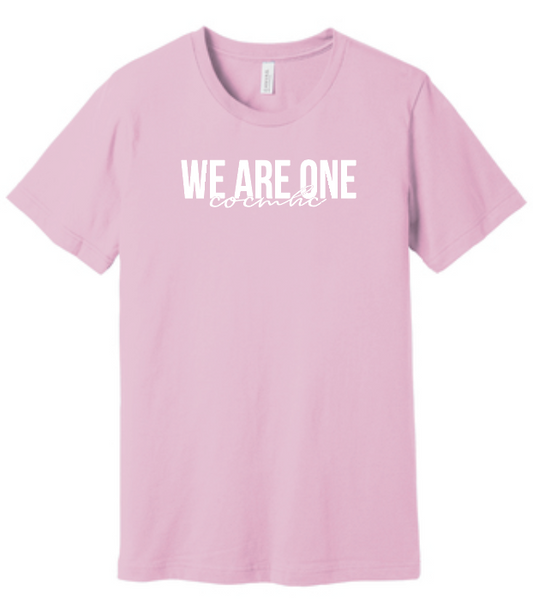 COCMHC "We are One" Design S/S T-shirt (lilac)
