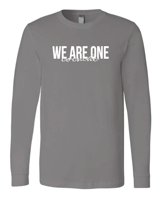 COCMHC "We are One" Design L/S T-shirt (asphalt)