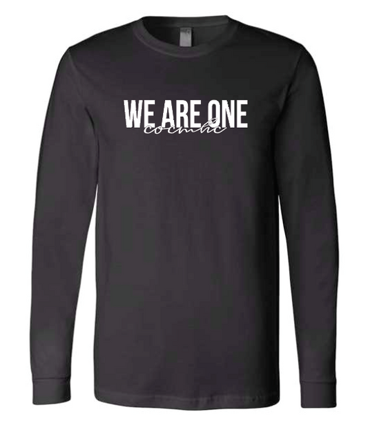 COCMHC "We are One" Design L/S T-shirt (black)