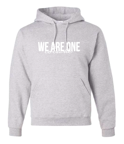 COCMHC "We are One" Design Hooded Sweatshirt (ash)