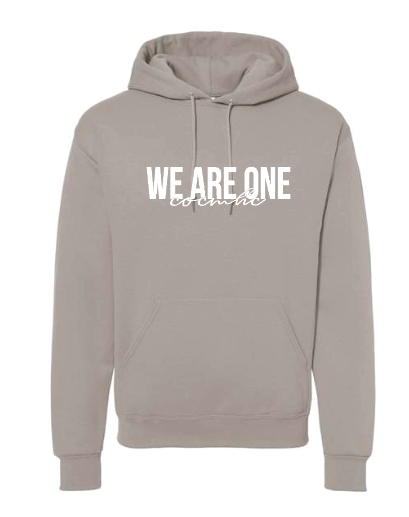 COCMHC "We are One" Design Hooded Sweatshirt (rock)